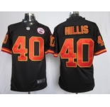 nike nfl jerseys kansas city chiefs #40 hillis black[game]