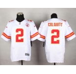 nike nfl jerseys kansas city chiefs #2 colquitt white[Elite]