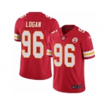 Men Nike Kansas City Chiefs #96 Bennie Logan Red Team Color Vapor Untouchable Limited Player NFL Jersey