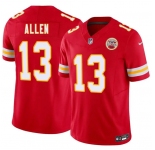 Men’s Kansas City Chiefs #13 Cyrus Allen Red 2026 Draft F.U.S.E. Vapor Untouchable Limited Football Stitched Jersey