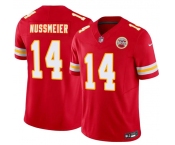 Men’s Kansas City Chiefs #14 Garrett Nussmeier Red 2026 Draft F.U.S.E. Vapor Untouchable Limited Football Stitched Jersey