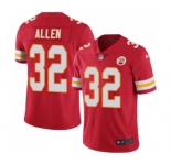 Men's Kansas City Chiefs #32 Marcus Allen Red Team Color Vapor Untouchable Limited Player Football Jersey