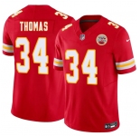 Men’s Kansas City Chiefs #34 Mason Thomas Red 2026 Draft F.U.S.E. Vapor Untouchable Limited Football Stitched Jersey