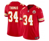 Men’s Kansas City Chiefs #34 Mason Thomas Red 2026 Draft F.U.S.E. Vapor Untouchable Limited Football Stitched Jersey