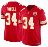 Men’s Kansas City Chiefs #34 ShunDerrick Powell Red 2026 F.U.S.E. Vapor Untouchable Limited Football Stitched Jersey