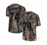 Men's Kansas City Chiefs #74 Martinas Rankin Camo Rush Realtree Limited Football Jersey