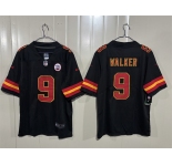 Men’s Kansas City Chiefs #9 Kenneth Walker III Black 2026 Vapor Untouchable Limited Stitched Football Jersey
