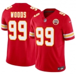Men’s Kansas City Chiefs #99 Peter Woods Red 2026 Draft F.U.S.E. Vapor Untouchable Limited Football Stitched Jersey