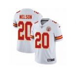 Men's Nike Kansas City Chiefs #20 Steven Nelson Vapor Untouchable Limited White NFL Jersey