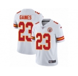 Men's Nike Kansas City Chiefs #23 Phillip Gaines Vapor Untouchable Limited White NFL Jersey