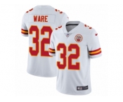 Men's Nike Kansas City Chiefs #32 Spencer Ware Vapor Untouchable Limited White NFL Jersey