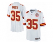 Men's Nike Kansas City Chiefs #35 Charcandrick West Limited White NFL Jersey