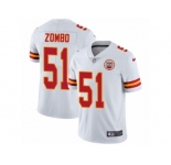 Men's Nike Kansas City Chiefs #51 Frank Zombo Vapor Untouchable Limited White NFL Jersey