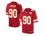 Men's Nike Kansas City Chiefs #90 Bennie Logan Limited Red Team Color NFL Jersey
