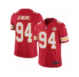 Men's Nike Kansas City Chiefs #94 Jarvis Jenkins Limited Red Rush NFL Jersey