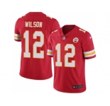 Nike Kansas City Chiefs #12 Albert Wilson Red Men's Stitched NFL Limited Rush Jersey