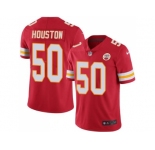 Nike Kansas City Chiefs #50 Justin Houston Red Men's Stitched NFL Limited Rush Jersey