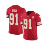 Nike Kansas City Chiefs #91 Tamba Hali Red Men's Stitched NFL Limited Rush Jersey