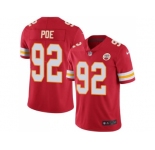 Nike Kansas City Chiefs #92 Dontari Poe Red Men's Stitched NFL Limited Rush Jersey