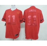 nike nfl jerseys kansas city chiefs #11 alex smith red[drenched limited]