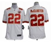 nike nfl jerseys kansas city chiefs #22 mccluster white[nike limited]