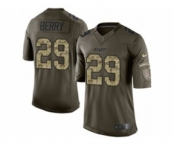 nike nfl jerseys kansas city chiefs #29 berry army green[nike Limited Salute To Service]