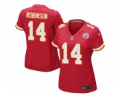 Women Nike Kansas City Chiefs #14 Demarcus Robinson Game Red Team Color NFL Jersey