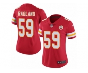 Women Nike Kansas City Chiefs #59 Reggie Ragland Red Team Color Vapor Untouchable Limited Player NFL Jersey
