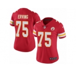 Women Nike Kansas City Chiefs #75 Cameron Erving Red Team Color Vapor Untouchable Limited Player NFL Jersey