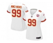 Women Nike Kansas City Chiefs #99 Rakeem Nunez-Roches Game White NFL Jersey