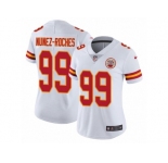 Women Nike Kansas City Chiefs #99 Rakeem Nunez-Roches White Vapor Untouchable Limited Player NFL Jersey