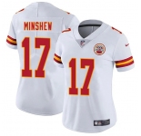 Women's Kansas City Chiefs #17 Gardner Minshew White 2025 Vapor Untouchable Limited Stitched Jersey