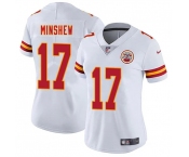 Women's Kansas City Chiefs #17 Gardner Minshew White 2025 Vapor Untouchable Limited Stitched Jersey