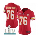 Women's Kansas City Chiefs #76 Laurent Duvernay-Tardif Red Team Color Vapor Untouchable Limited Player Super Bowl LIV Bound Football Jersey