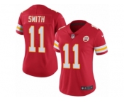 Women's Nike Kansas City Chiefs #11 Alex Smith Limited Red Rush NFL Jersey
