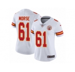 Women's Nike Kansas City Chiefs #61 Mitch Morse Vapor Untouchable Limited White NFL Jersey