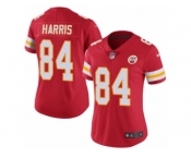 Women's Nike Kansas City Chiefs #84 Demetrius Harris Limited Red Rush NFL Jersey