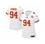 Women's Nike Kansas City Chiefs #94 Jarvis Jenkins Limited White NFL Jersey