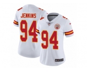 Women's Nike Kansas City Chiefs #94 Jarvis Jenkins Vapor Untouchable Limited White NFL Jersey