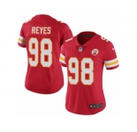 Women's Nike Kansas City Chiefs #98 Kendall Reyes Limited Red Rush NFL Jersey