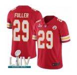 Youth Kansas City Chiefs #29 Kendall Fuller Red Team Color Vapor Untouchable Limited Player Super Bowl LIV Bound Football Jersey