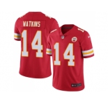 Youth Nike Kansas City Chiefs #14 Sammy Watkins Red Team Color Stitched NFL Vapor Untouchable Limited Jersey