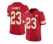 Youth Nike Kansas City Chiefs #23 Phillip Gaines Limited Red Rush NFL Jersey