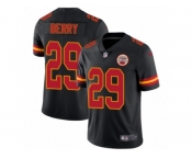 Youth Nike Kansas City Chiefs #29 Eric Berry Limited Black Rush NFL Jersey