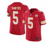 Youth Nike Kansas City Chiefs #5 Cairo Santos Limited Red Rush NFL Jersey