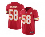 Youth Nike Kansas City Chiefs #58 Derrick Thomas Limited Red Rush NFL Jersey