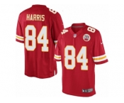 Youth Nike Kansas City Chiefs #84 Demetrius Harris Limited Red Team Color NFL Jersey