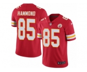 Youth Nike Kansas City Chiefs #85 Frankie Hammond Limited Red Rush NFL Jersey