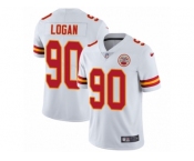 Youth Nike Kansas City Chiefs #90 Bennie Logan Vapor Untouchable Limited White NFL Jersey
