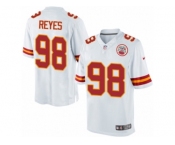 Youth Nike Kansas City Chiefs #98 Kendall Reyes Limited White NFL Jersey